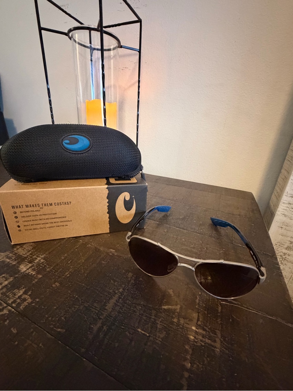 Costa Del Mar - Loreto Aviator Sunglasses 580G